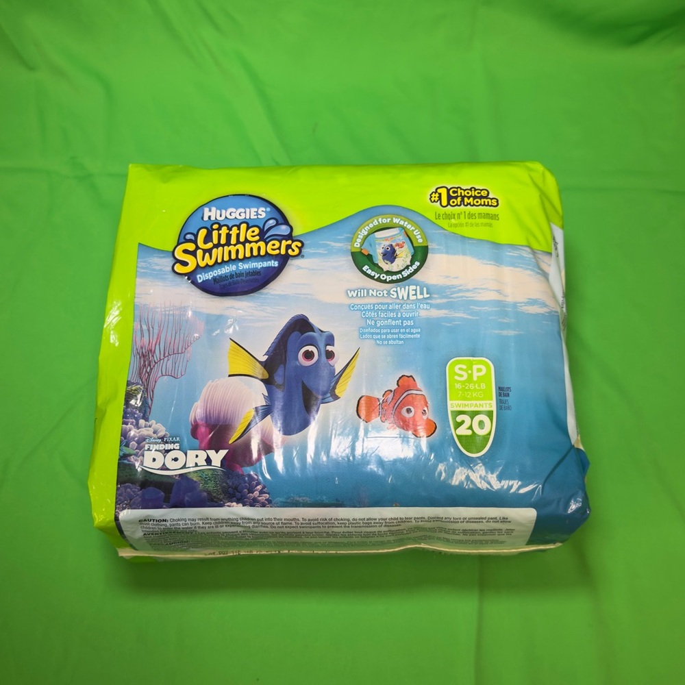 Huggies Little Swimmers Swim Pants - Blue - Size S-P
